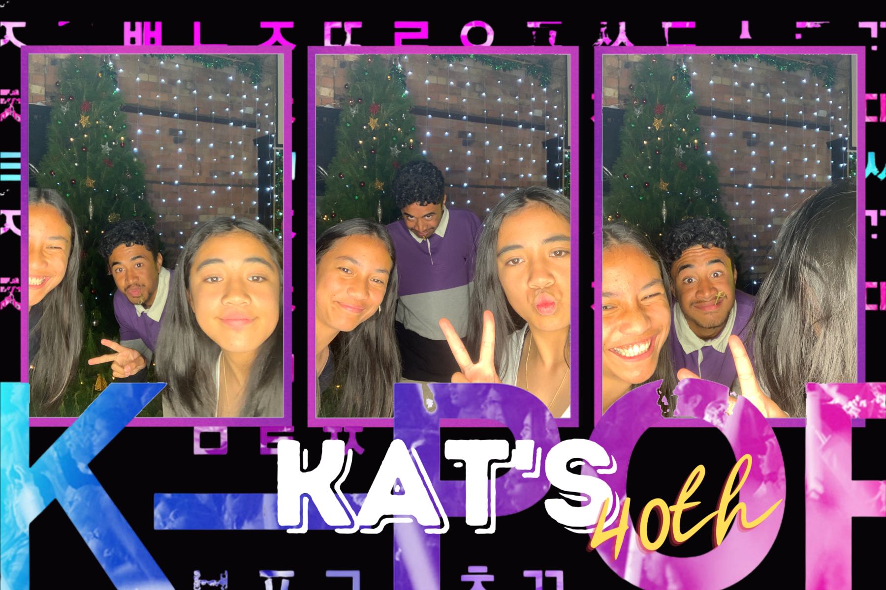Kat's 40th | View more photos from the event at gallery.photobooth.co.nz/u/SelfieCentral/Kats-40th